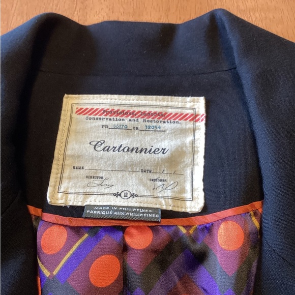 Anthropologie Cartonnier Blazer - Picture 2 of 4